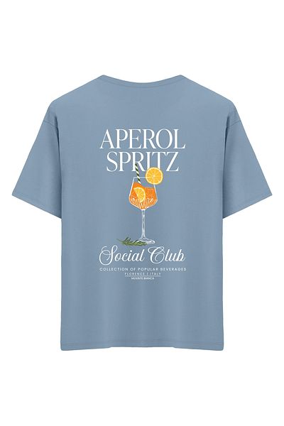 Mounte Bianca Μπλουζάκι Aperol Spritz Oversize