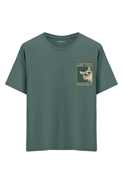 Mounte Bianca Da li kakiš Oversize kroj T-shirt