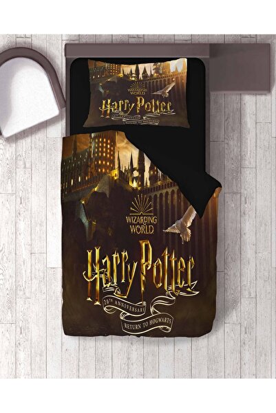 Home Nevresimhome Single Harry Potter Pattern 3D Dimensional Bedding Set
