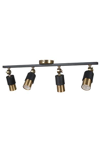 Bozyaka Aydınlatma Lotus 4-piece Decorative Antique and Black Movable Wall Sconce - Sunshine Led Bulbs Included