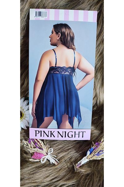 SATTENS Cămașă de noapte Plus Size pentru femei