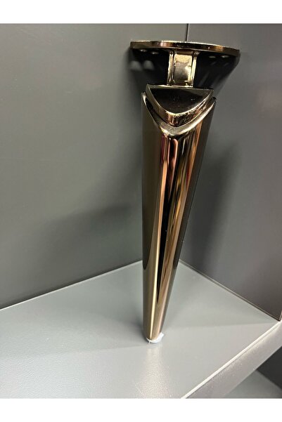 Emaks Belek Metal Leg 20cm Bronze Seat Cabinet Bedside Table Dresser Modern Tv Unit Modern Furniture Puff