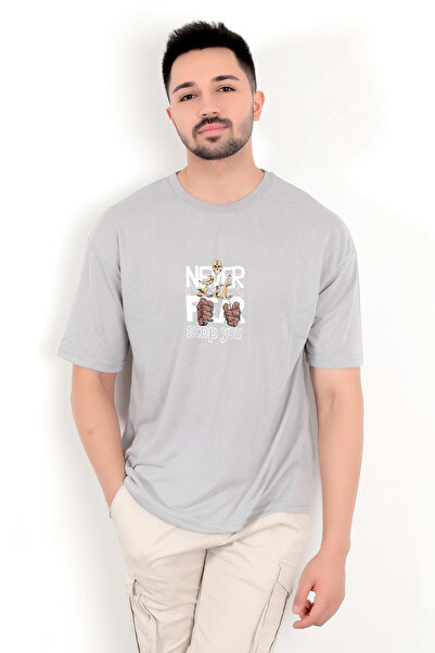 John Borners Ανδρικό μπλουζάκι με στάμπα μπροστά και πίσω, χωρίς στάμπα