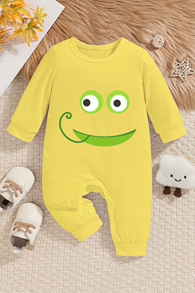 ADABEBEK Frog Printed Style Cute Baby Rompers - 20231