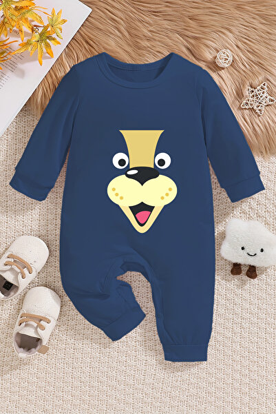 ADABEBEK بذلة أطفال لطيفة بنمط منقوش للأصدقاء - 20234