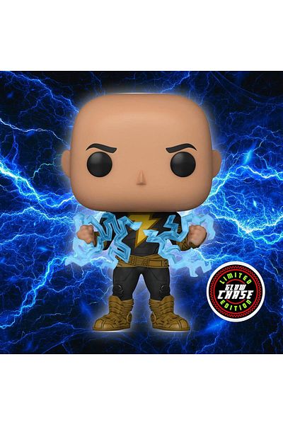 Funko شخصية Funko Pop Black Adam (Lightning) Chase