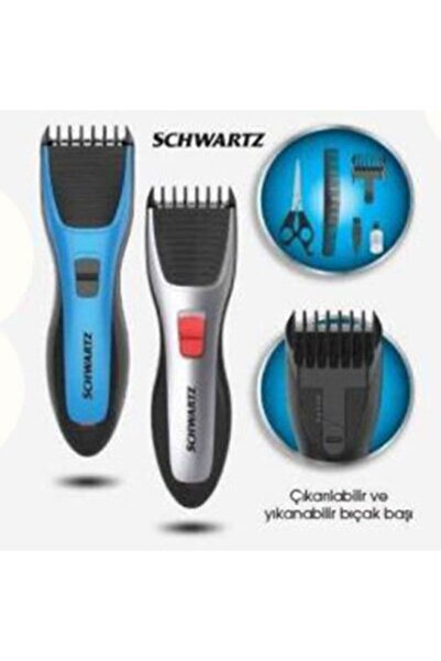 schwartz Swch-5611 Kablosuz Saç Kesme Makinesi Pilli