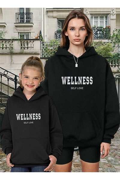 Pink Sky Φούτερ Wellness Printed Mother and Child