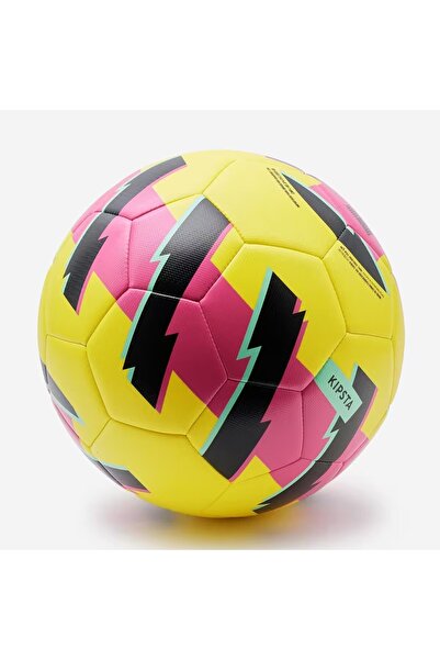Decathlon Öğretici Futbol Topu - 5 Numara - Sarı / Pembe - Learning Ball