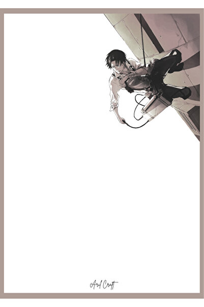Arilcraft Attack On Titan Shingeki No Kyojin Anime Defteri Levi Ackerman 2