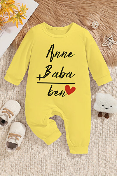 ADABEBEK I Printed Mother and Baby Jumpsuit - 22013