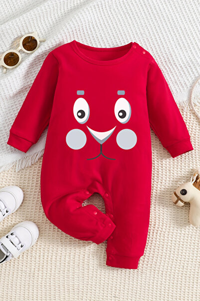 ADABEBEK Soft Baby Jumpsuit - Stylish Confused Dog Printed, 20222