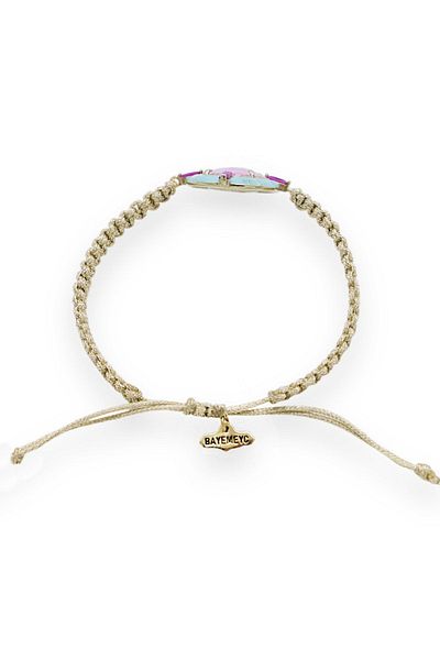 Bayemeyc Roseate Macrame Bracelet