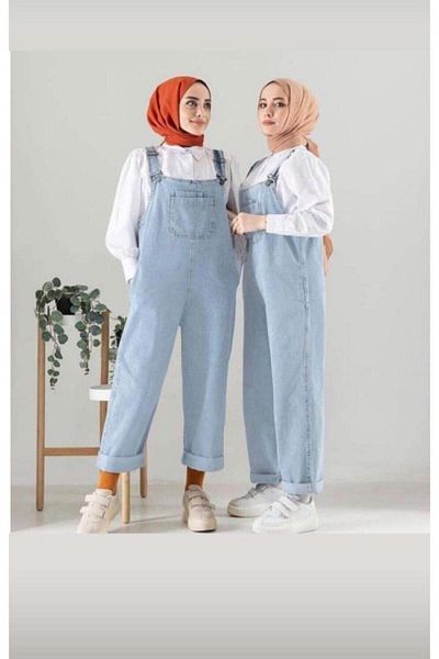 Nacar Blue Slopet Women's Jumpsuit