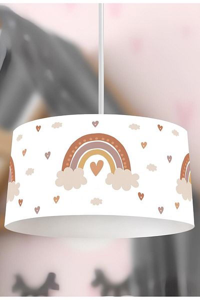 Zethome Bohemian Pastel Young Children's Room - Pendant Chandelier