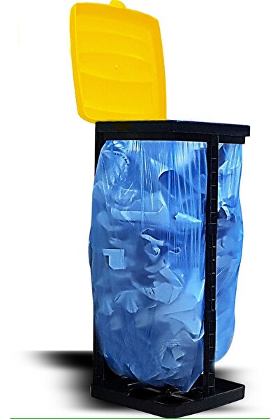 GREEN BASKET Portatif Geri Dönüşüm Sepeti Yat-karavan-tekne-ev-kamp Sarı