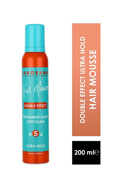 PANORAMA PROFESSIONAL Saç Köpüğü Ultra Hold 5 - 200 ml / Hacimlendirici , Besleyici, Koruyucu Etki