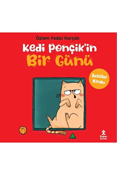 Doğan Çocuk Kedi Ponçik'in Bir Günü- Şekiller Kitabı