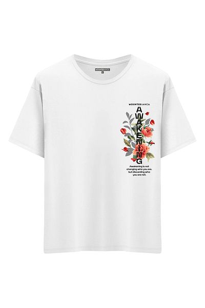 Mounte Bianca Unisex AWAKENING - Μπλουζάκι Oversize