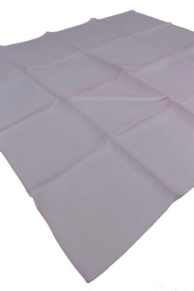 Aker Eșarfă cu monogramă cu sclipici - Culoare uni - 1040200 -393 - Roz deschis