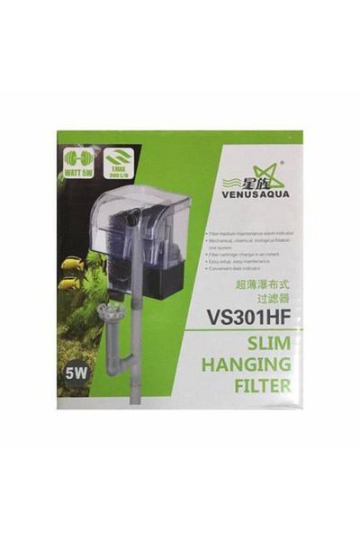 Venusaqua Vs-301hf Waterfall Filter 300 L/s 5w