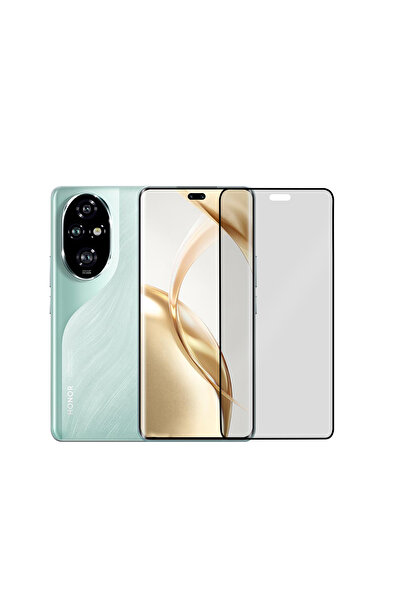 Microcase Honor 200 Pro Tam Kaplayan Çerçeveli Mat Cam Koruma - AL3124
