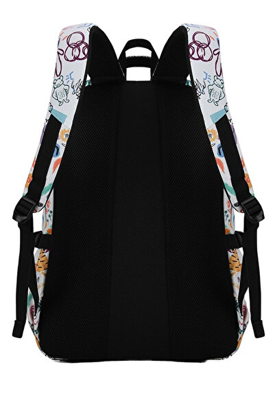 Go Veform Waterproof School and Backpack with Laptop Compartment for High School and Middle School Whiteosç2035-13