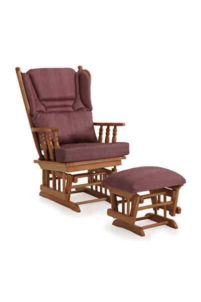 REYSA MOBİLYA RELAX SALLANAN SANDALYE BORDO