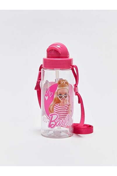 LC Waikiki Kız Çocuk Pipetli Suluk Barbie Lisanslı Pipetli Suluk 500 Ml