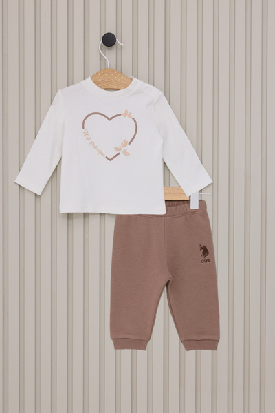 U.S. Polo Assn. One Love Licensed Baby Girl Set of 3