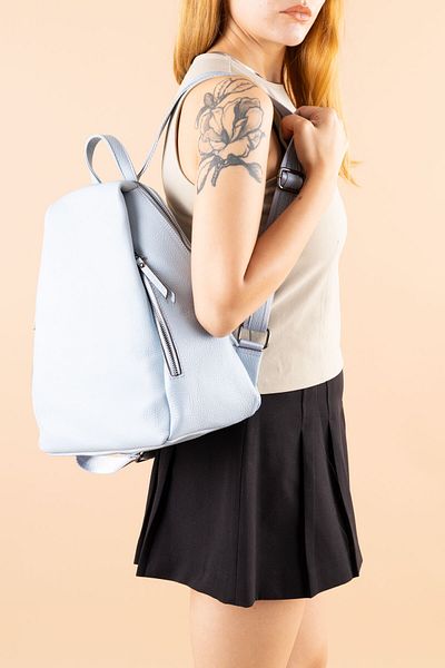 Getcho Rucsac Jasper din piele naturală pentru femei