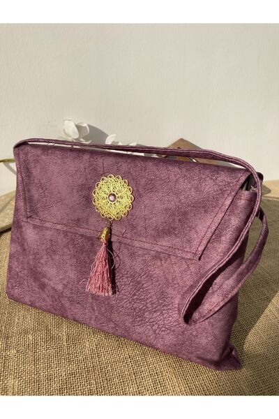 Medrese Yayınları Kuran Kılıfı Çantası Kabı Rahle Boy Lila Renk Kuranı Kerim Kılıfı