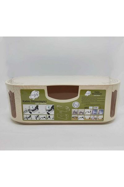Minty Life Cable Organizer-cream Color