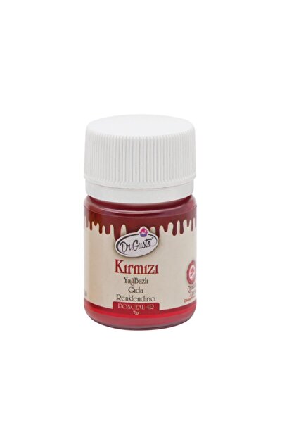 Dr. Gusto Dr Gusto Yağ Bazlı Kırmızı Toz Çikolata Renklendirici 7 Gr