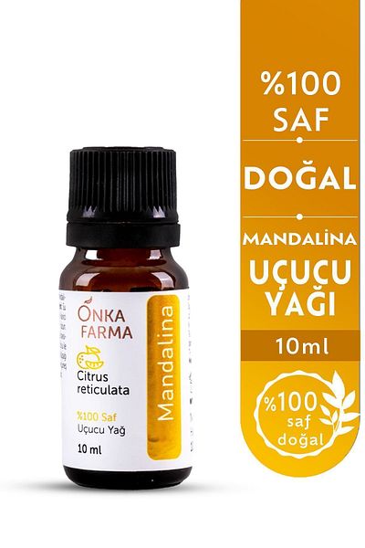 OnkaFarma Onka Farma Tangerine Oil - 100% Natural and Pure No Additives - 10 ml