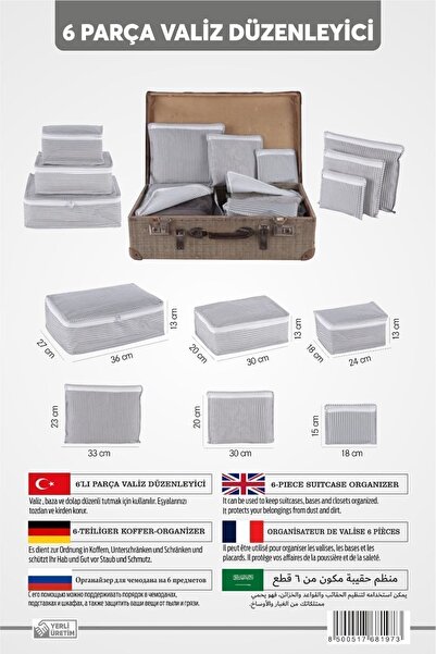 LinkaHome Set organizatora za kofer od 6 delova