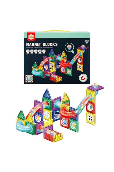 Sunman Işıklı Manyetik Bloklar 66 Parça