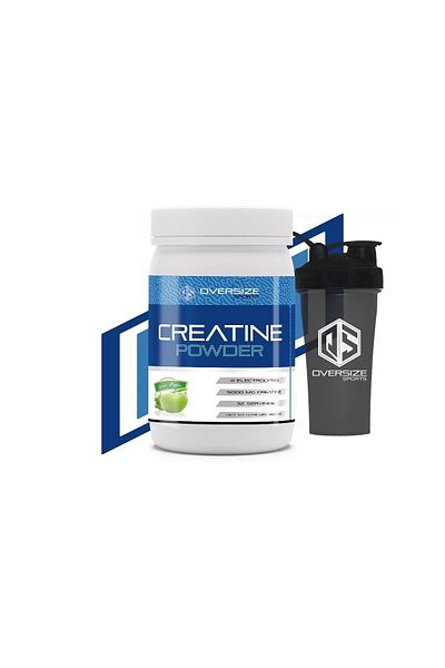 Oversize Sports Creatine Powder Green Apple 320g 32 Service