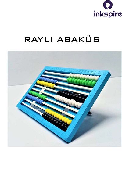 inkspire Colorful Luxury Abacus - Rail Mishap, 1 Number Counting Bead, 1St For Classrooms