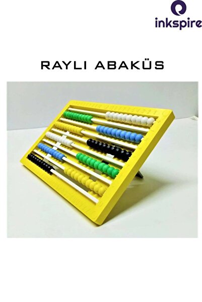 inkspire Colorful Luxury Abacus - Rail Mishap, 1 Number Counting Bead, 1St For Classrooms
