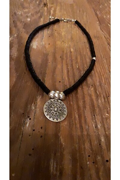 by özllem Özel Tasarım Yaşam Çiçeği Siyah Fimo