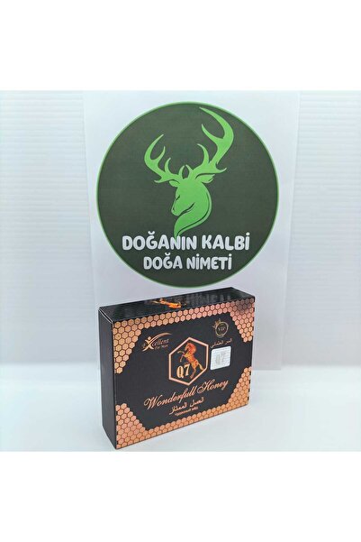 GOLD Q7 Q7 Wonderful Honey 12 Li Ballı Bitkisel Karışımlı  Afrodizyak Bal macun