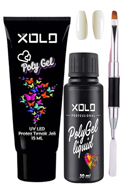 xolo Polijel Kalemi Polijel Solüsyon Likit Polijel Oje Kalıcı Oje Akril Polig...
