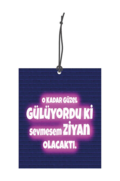 Genel Markalar O Kadar Güzel Gülüyordu ki Tasarımlı Dekoratif Oto Kokusu Ve O...
