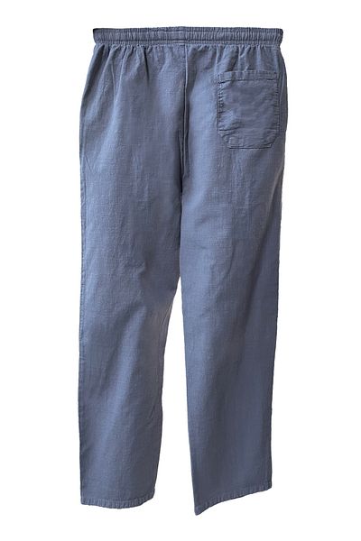 Çapıt Cotton/Linen Blended Gray Super Comfortable Pants