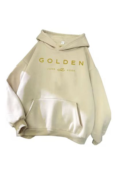 LA GULER Φούτερ με κουκούλα Jungkook Printed Unisex - Φούτερ από βαμβάκι 3 κλωστών, Sardon