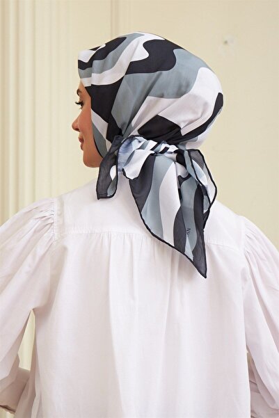 İpekhan Βαμβακερό κασκόλ - Twist Pattern - Ihe1100-08