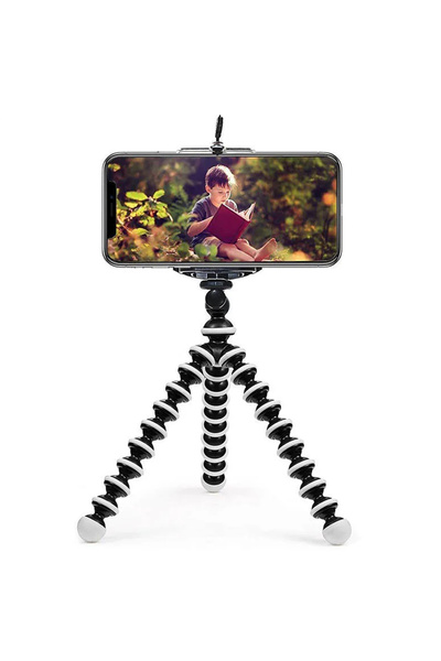 FototekFotograf Mini Gorillapod Tripod Masaüstü Ahtapot Tripod DSLR Cep Telefonu Tripod