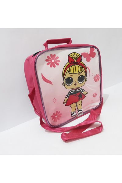 renkli çiçekler Lunch Bag Girl's School Lunch Bag Thermos Bag Food Bag