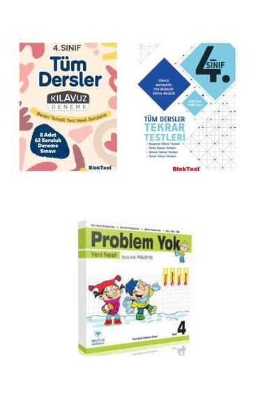 Tudem Yayınları Tudem 4.sınıf Tüm Dersler Kılavuz Deneme+tüm Ders Tekrar Test...